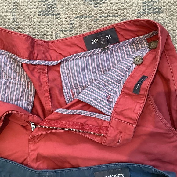 Pair of Bonobos Men's Cotton Chino Shorts - Sz 31 - Picture 6 of 7